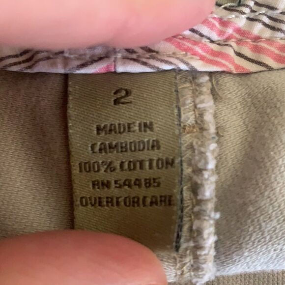 American Eagle Outfitters tan ribbed shorts 2 - Picture 4 of 6